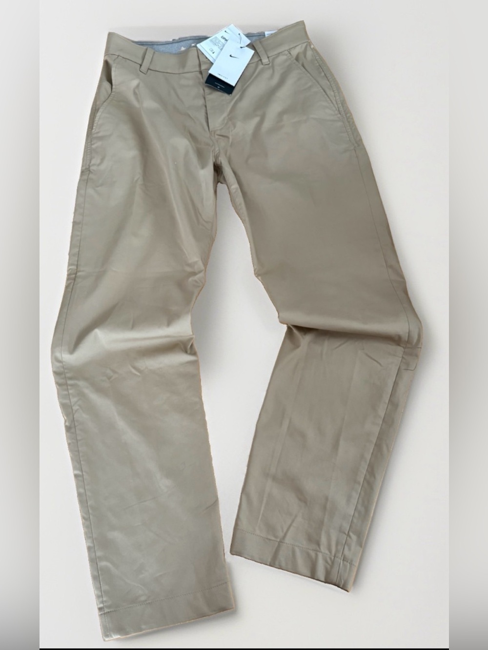 Nike Golf Dri-FIT UV Chino Pants Mens 30x32 Beige Khaki New With Tags